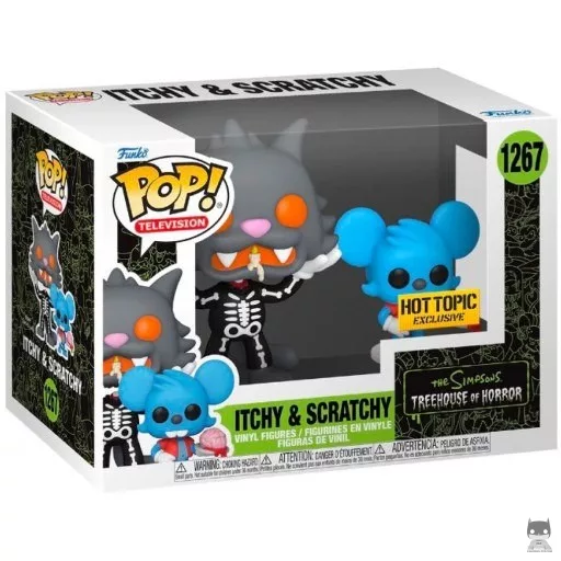 Itchy & Scratchy Skeleton Funko Pop! figure (The Simpsons)