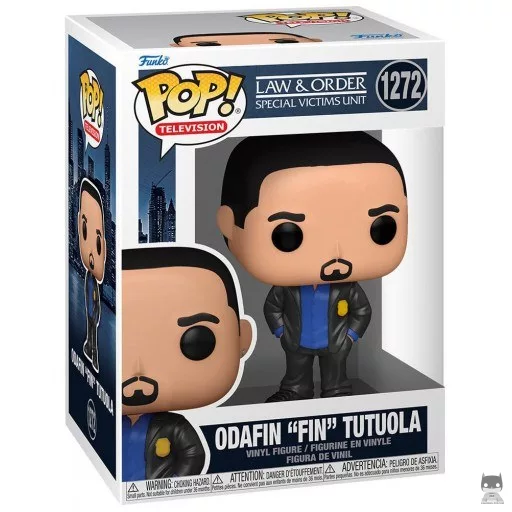 Odafin "Fin" Tutuola Funko Pop! figure (Law & Order: Special Victims Unit)