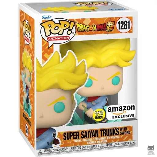 Super Saiyan Trunks With Sword (Glow in the Dark) Funko Pop! figure (Dragon Ball Super (DBS))