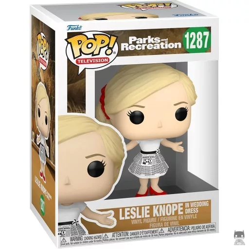Leslie Knope in wedding dress Funko Pop! figure (Parks and Recreation)