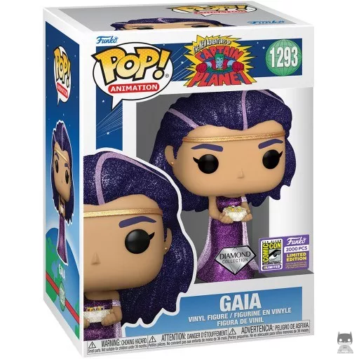 Gaïa (Diamond Glitter) Funko Pop! figure (Captain Planet)