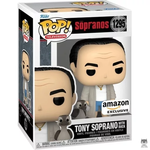 Tony Soprano with Duck Funko Pop! figure (The Sopranos)