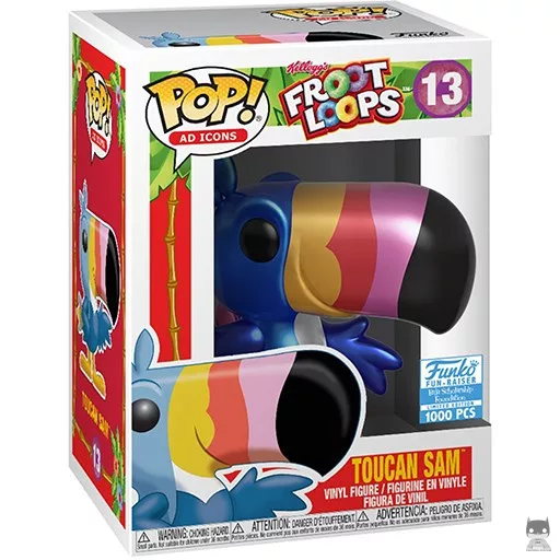 Toucan Sam (Metallic) Funko Pop! figure (Ad Icons)