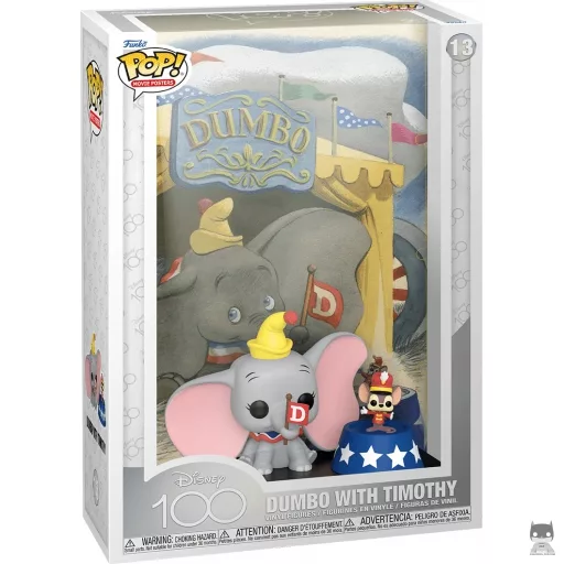 Dumbo with Timothy Funko Pop! figure (Disney 100)