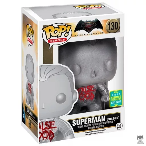 Superman False God (Metallic) Funko Pop! figure (Batman v Superman: Dawn of Justice)
