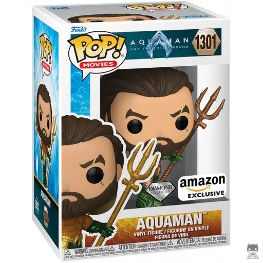 Aquaman (Diamond Glitter) Funko Pop! figure (Aquaman and the Lost Kingdom)
