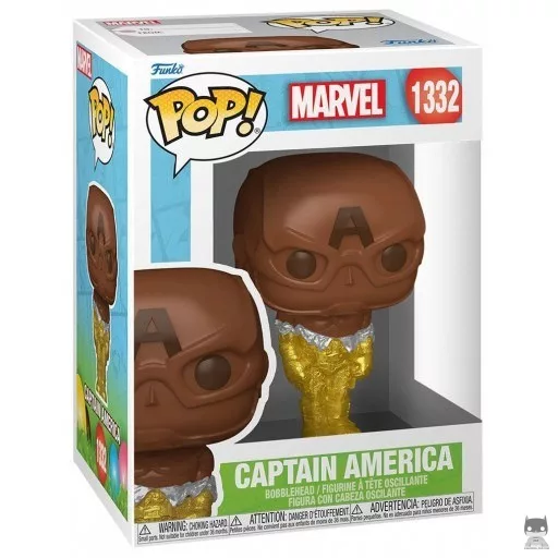 Captain America (Chocolate) Funko Pop! figure (Marvel Comics)