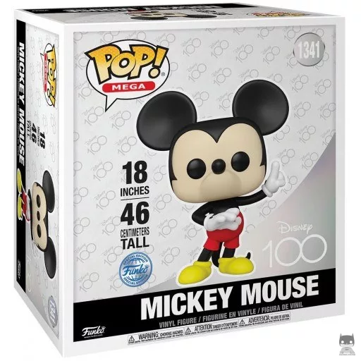 Mickey Mouse (Supersized 18'') Funko Pop! figure (Disney 100)