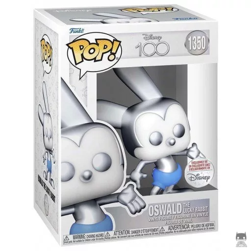 Oswald The Lucky Rabbit (Silver) Funko Pop! figure (Disney Store)