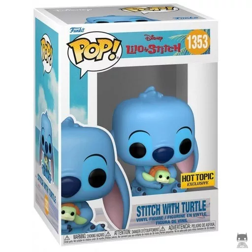 Stitch with Turtle Funko Pop! figure (Lilo and Stitch)