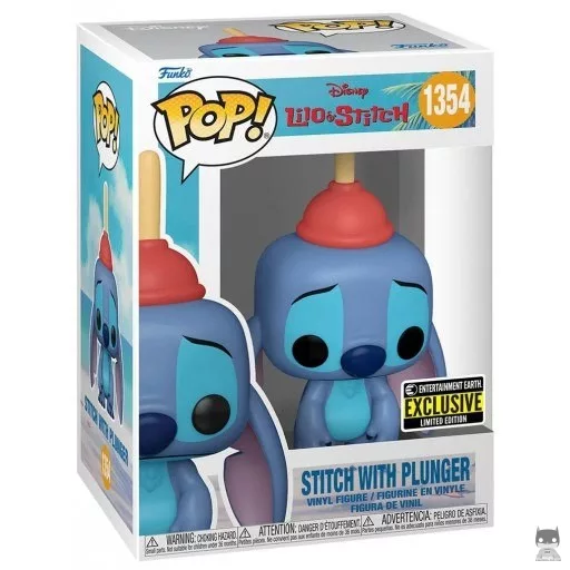 Stitch with Plunger Funko Pop! figure (Lilo and Stitch)