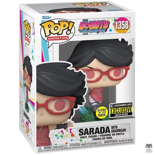 Sarada with Sharingan (Glow in the Dark) Funko Pop! figure (Boruto: Naruto Next Generations)