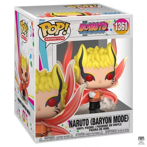 Naruto (Baryon Mode) (Supersized) Funko Pop! figure (Boruto: Naruto Next Generations)