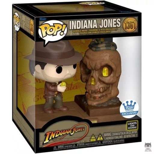 Indiana Jones Temple of Doom (Lights and Sound) Funko Pop! figure (Indiana Jones)