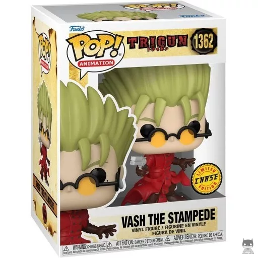 Vash the Stampede (Chase) Funko Pop! figure (Trigun)