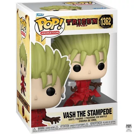 Vash the Stampede Funko Pop! figure (Trigun)
