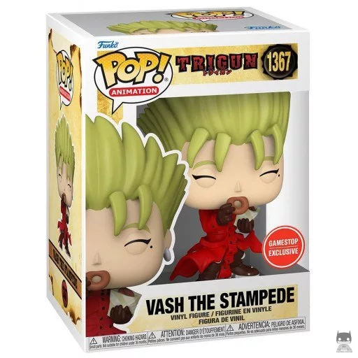 Vash the Stampede with Donuts Funko Pop! figure (Trigun)