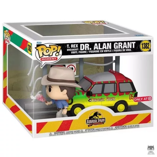 T. Rex Breakout: Dr. Alan Grant Funko Pop! figure (Jurassic Park)