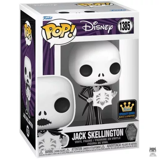 Jack Skellington with Snowflake Funko Pop! figure (Jack Skellington)