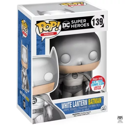 White Lantern Batman (Silver) Funko Pop! figure (DC Super Heroes)