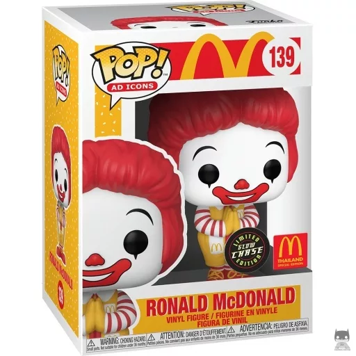 Ronald McDonald (Chase & Glow in the Dark) Funko Pop! figure (McDonald's)