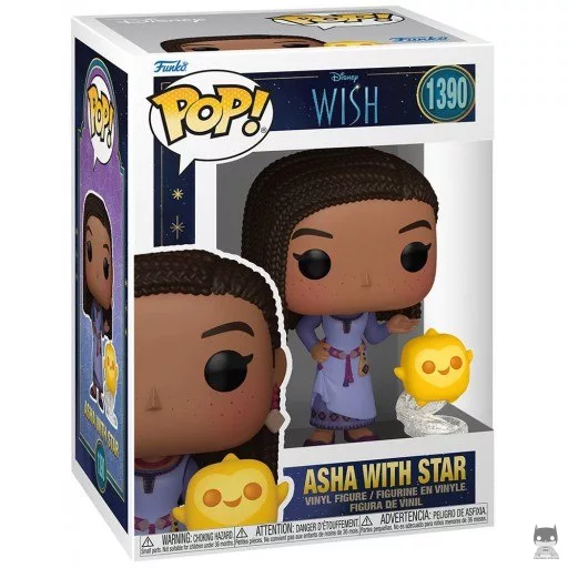 Asha with Star Funko Pop! figure (Wish)