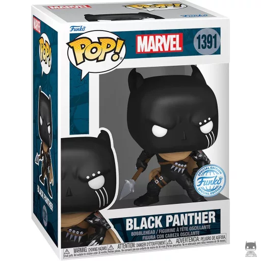Black Panther with Spear Funko Pop! figure (Previews PX)