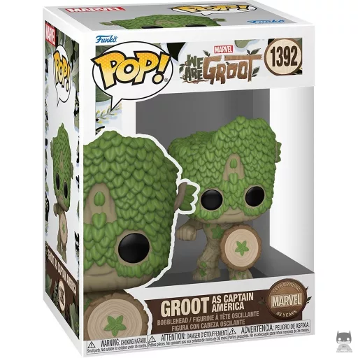Groot as Captain America Funko Pop! figure (We Are Groot)