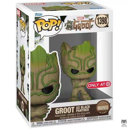 Groot as Black Panther Funko Pop! figure (We Are Groot)