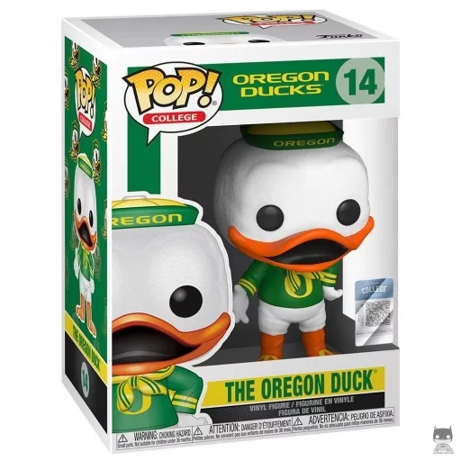 The Oregon Duck (University of Oregon Athletics) Funko Pop! figure (College Mascots)