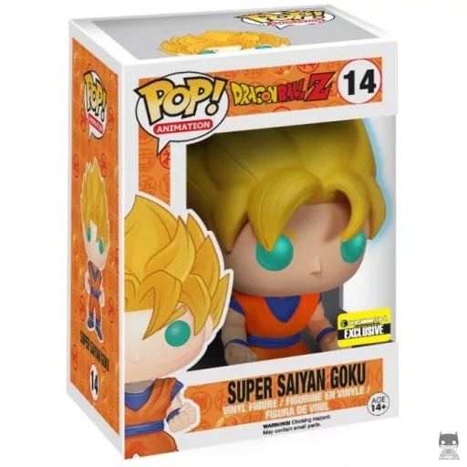 Super Saiyan Goku (Glow in the Dark) Funko Pop! figure (Entertainment Earth)