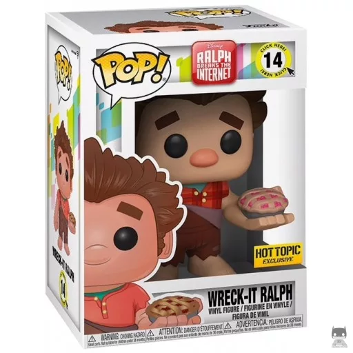 Wreck-It Ralph with Cherry Pie Funko Pop! figure (Ralph Breaks the Internet)