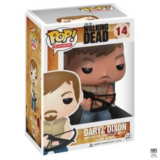 Daryl Dixon with crossbow (Supersized) Funko Pop! figure (The Walking Dead)