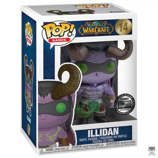 Illidan (Metallic) Funko Pop! figure (Blizzard Store)