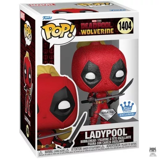 Ladypool (Diamond Glitter) Funko Pop! figure (Deadpool & Wolverine)