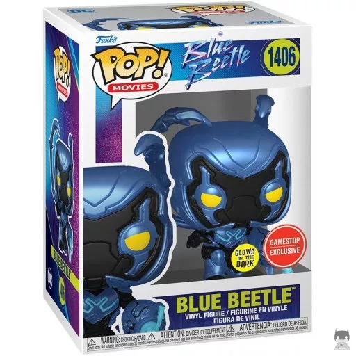 Blue Beetle (Glow in the Dark) Funko Pop! figure (Blue Beetle)