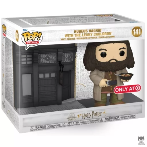 Hagrid in front of The Leaky Cauldron (Diagon Alley) Funko Pop! figure (Harry Potter)