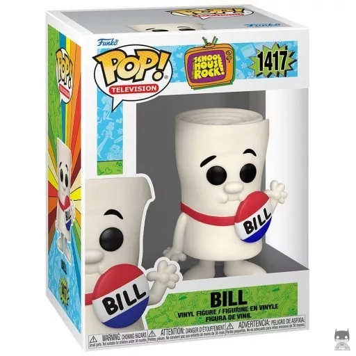 Bill Funko Pop! figure (Schoolhouse Rock !)