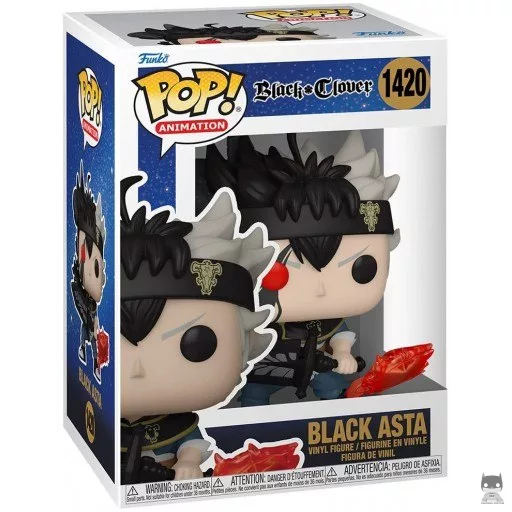 Black Asta Funko Pop! figure (Black Clover)