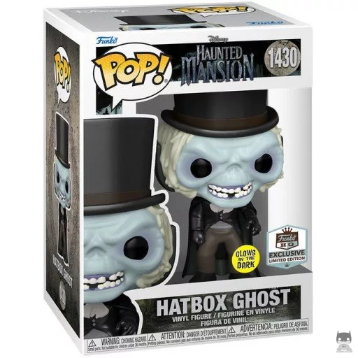 Hatbox Ghost (Glow in the Dark) Funko Pop! figure (Haunted Mansion)