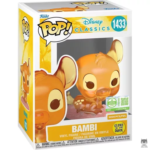 Bambi (Translucent & Glow in the Dark) Funko Pop! figure (Disney Classics)