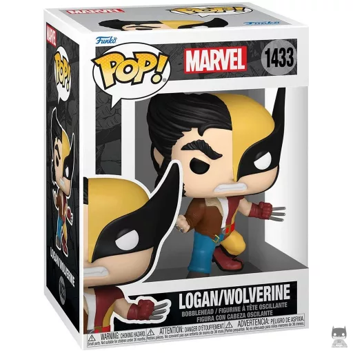 Logan / Wolverine (Split) Funko Pop! figure (Marvel Comics)