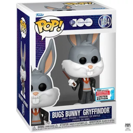 Bugs Bunny Gryffindor Funko Pop! figure (Warner Bros 100)