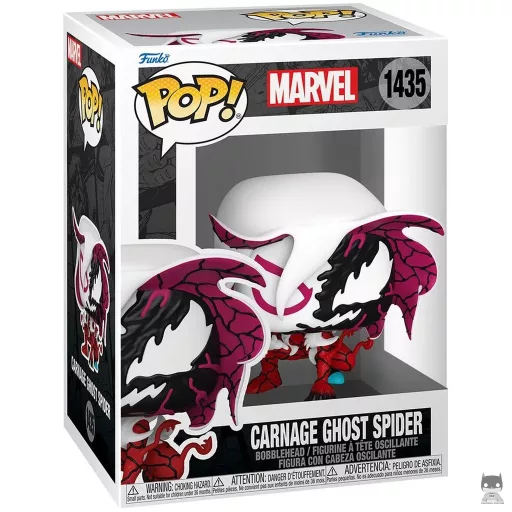 Carnage Ghost Spider Funko Pop! figure (Marvel Comics)