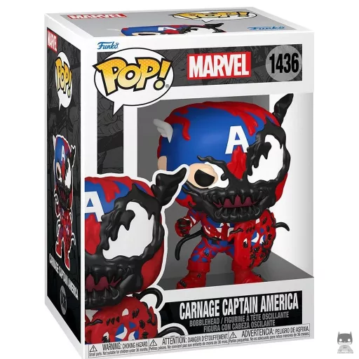 Carnage Captain America Funko Pop! figure (Marvel Comics)