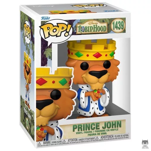 Prince John Funko Pop! figure (Robin Hood)