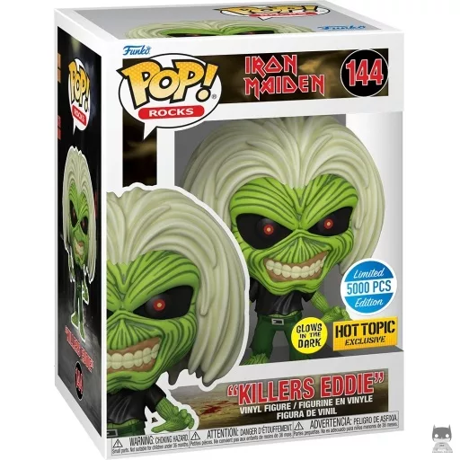 Killers Eddie (Glow in the Dark) Funko Pop! figure (Iron Maiden)
