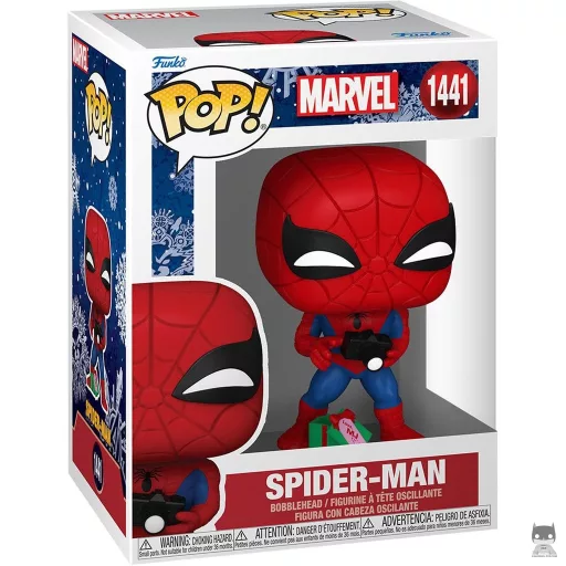 Spider-Man (Holiday) Funko Pop! figure (Marvel Comics)