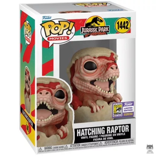 Hatching Raptor Funko Pop! figure (Jurassic Park)