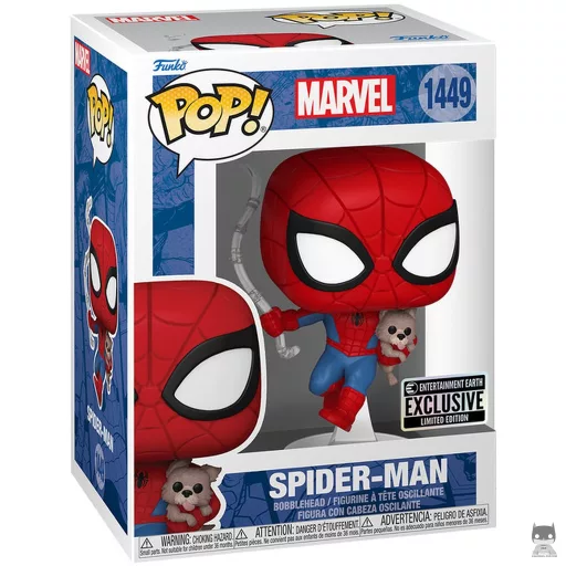 Spider-Man with Sandwich the dog Funko Pop! figure (Entertainment Earth)
